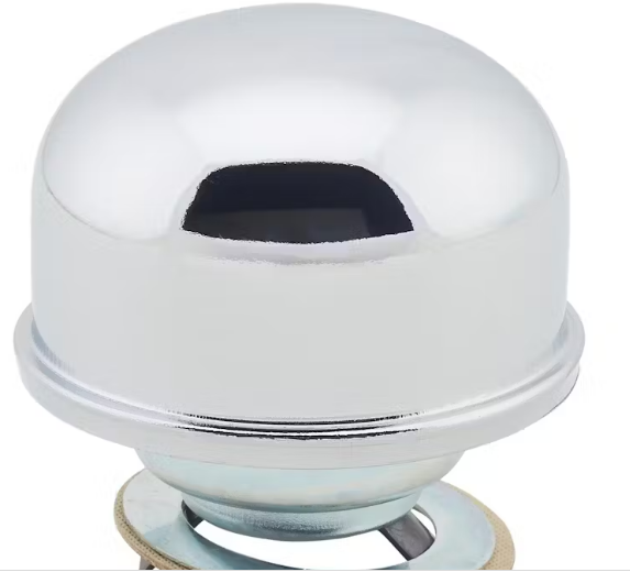 Breather Cap Twist Style Chrome